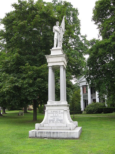 Monument Amerikaanse Burgeroorlog Greenwich #1