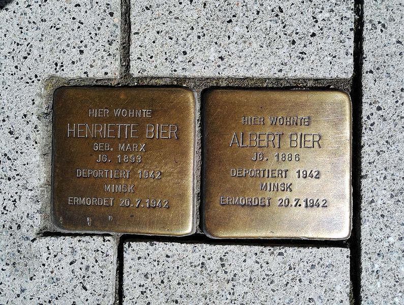 Stumbling Stones Hauptstraße 24 #1