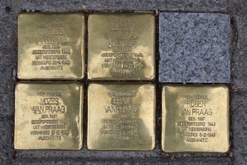Stolpersteine Ruyschstraat 97 #1