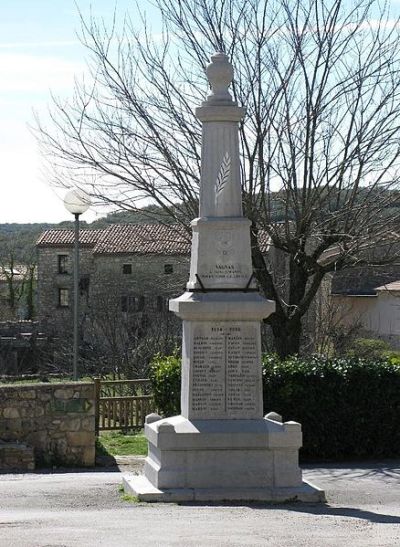 Oorlogsmonument Vagnas