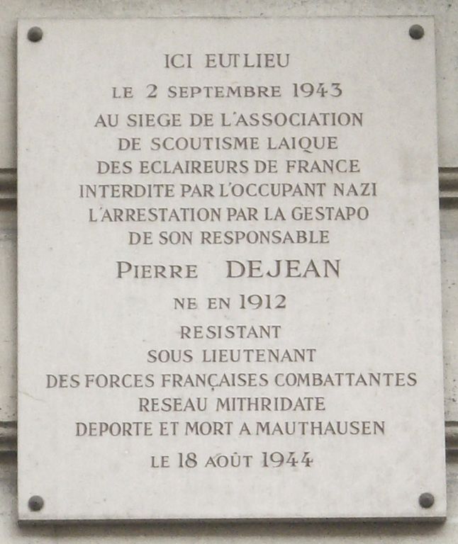 Memorial Pierre Dejean