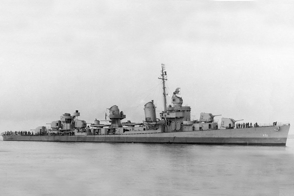Scheepswrak USS Chevalier (DD-451)
