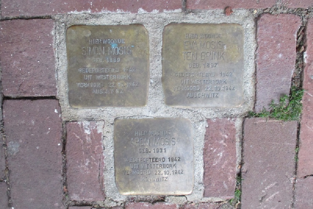 Stolpersteine Rolderstraat 17 #1