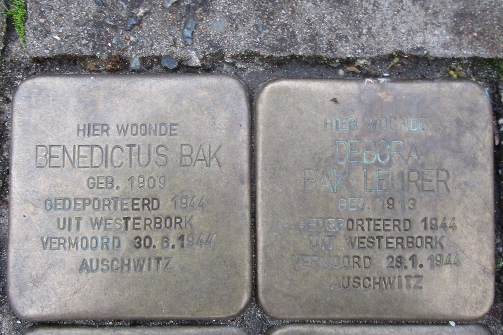 Stolpersteine Koningin Wilhelminalaan 21 #2