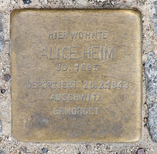 Stolpersteine Knigin-Elisabeth-Strae 58