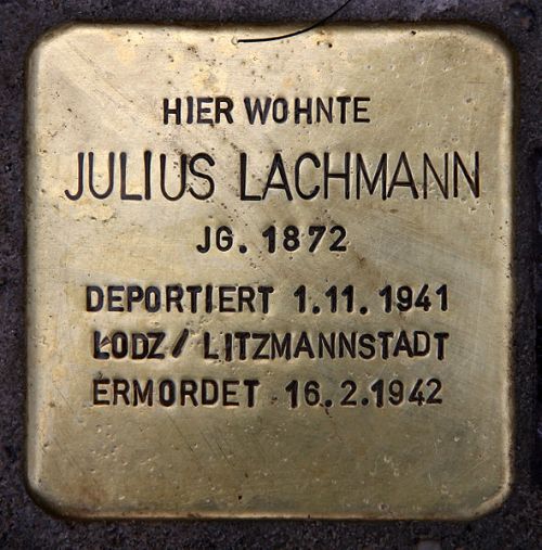 Stolpersteine Mainzer Strae 15 #3