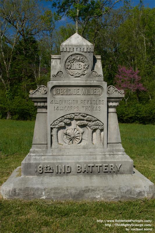 18th Indiana Battery Monument