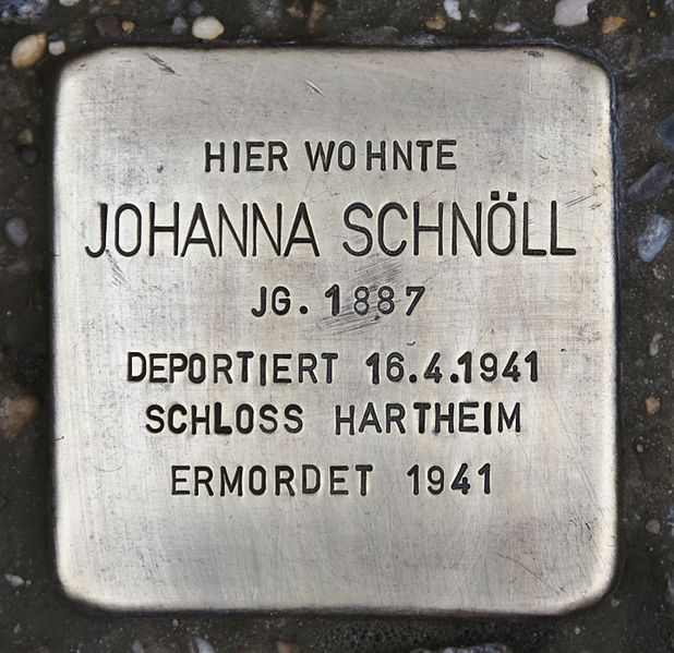Stumbling Stone Schöndorferplatz 10
