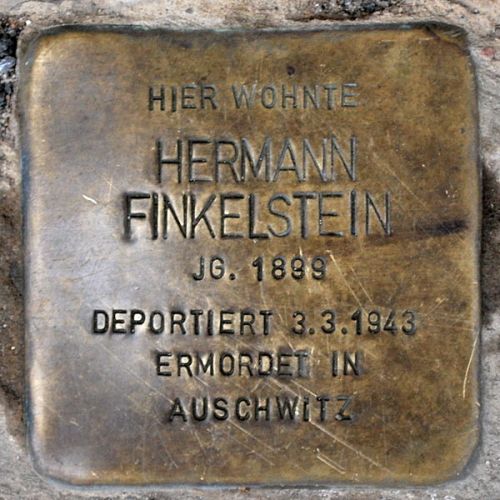 Stolpersteine Hussitenstrae 6 #3