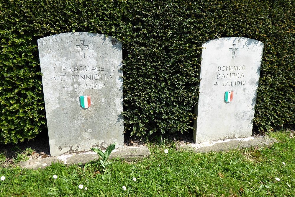 Italiaanse Oorlogsgraven Elsene