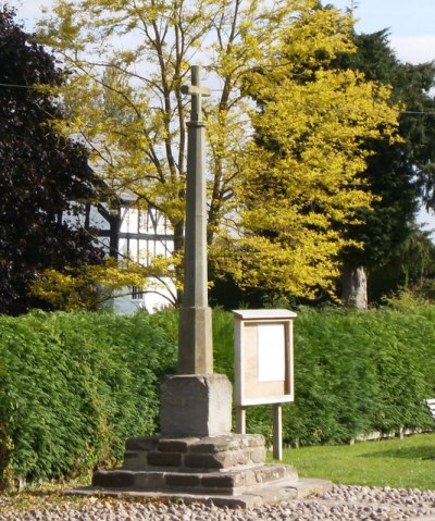 Oorlogsmonument Madley #1