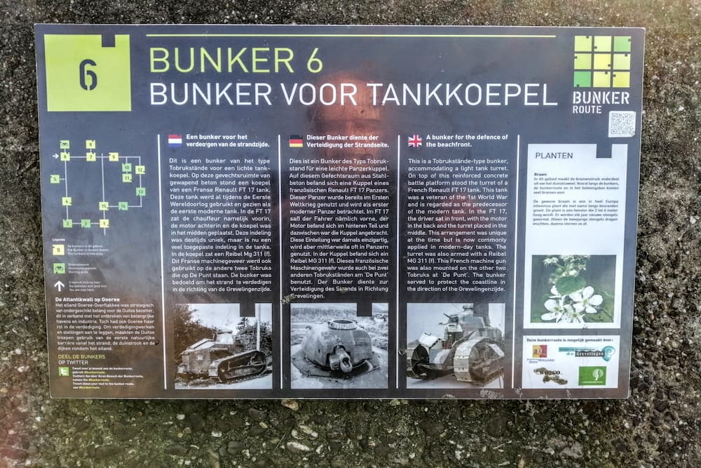 Bunker Bunkerroute no. 6 De Punt Ouddorp #2
