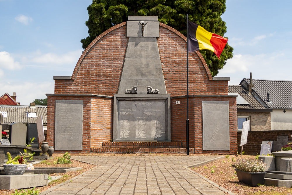 Oorlogsmonument Gemeentelijke Begraafplaats Vlijtingen #1