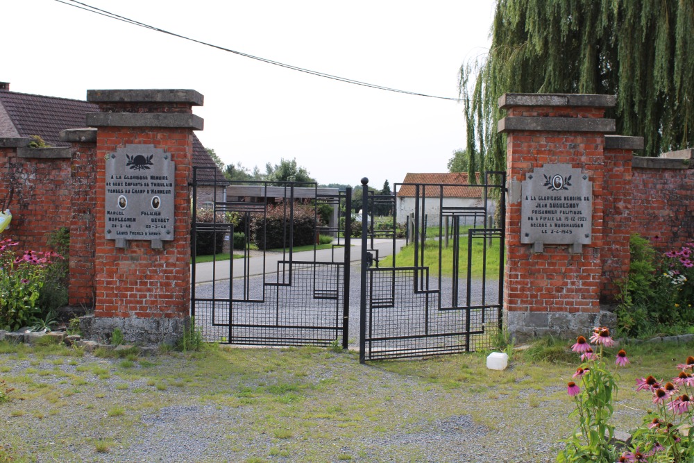 Memorials Cemetery Thieulain #1