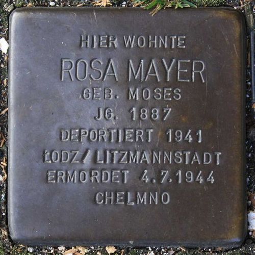 Stolpersteine Hhne 31 #3