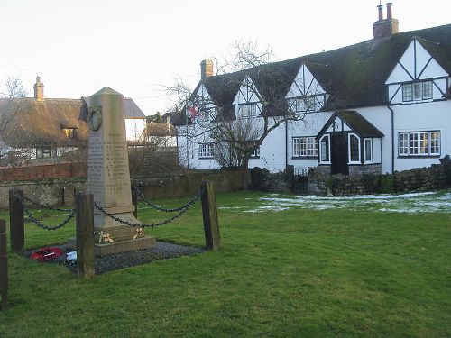 Oorlogsmonument Grendon Underwood #1