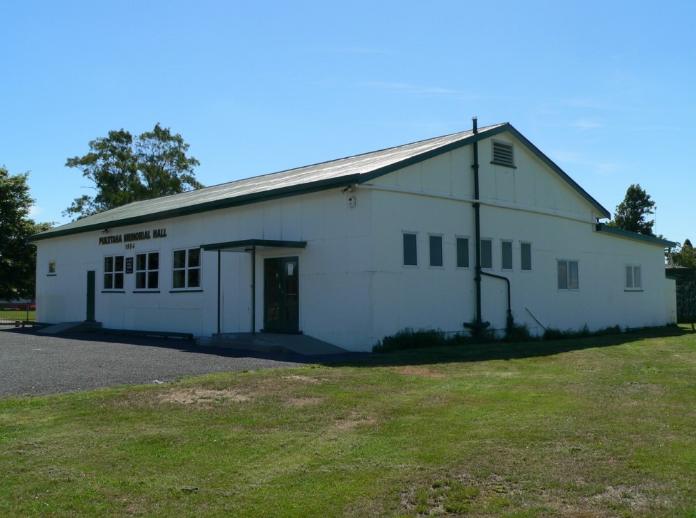 War Memorial Hall Puketaha