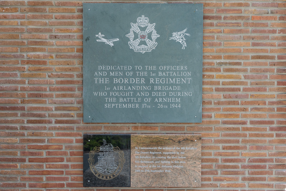 Memorials 1st Border Regiment & Dorset Regiment Westerbouwing