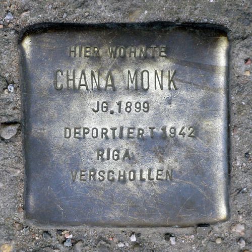 Stolpersteine Rückerstraße 1 #2