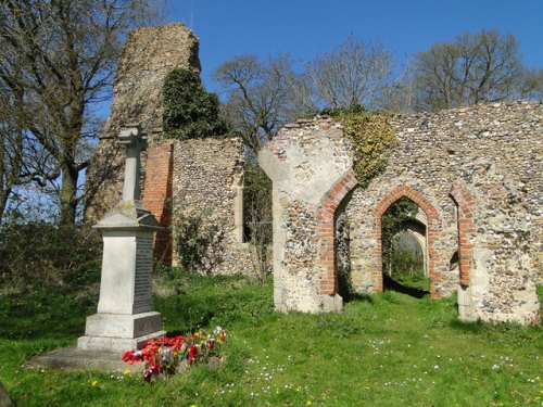 Oorlogsmonument Tivetshall St. Mary #1