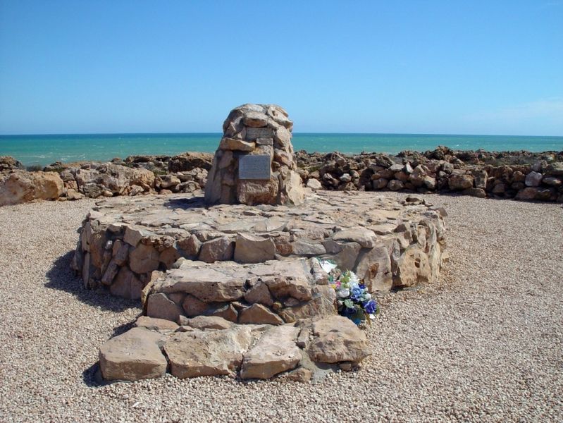 Herdenkings-cairn HMAS Sydney #1