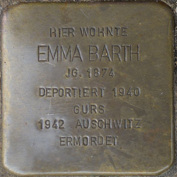 Stolpersteine Gling 42 #1