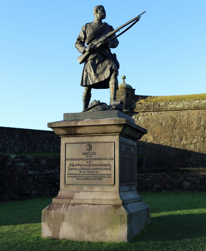 Boer War Memorial Argyll and Sutherland Highlanders #2