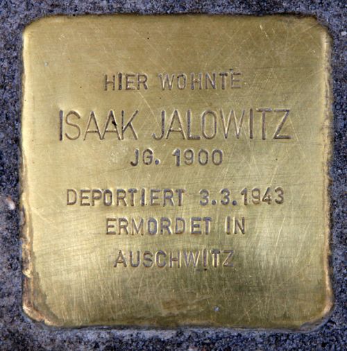 Stolpersteine Danziger Strae 92 #3