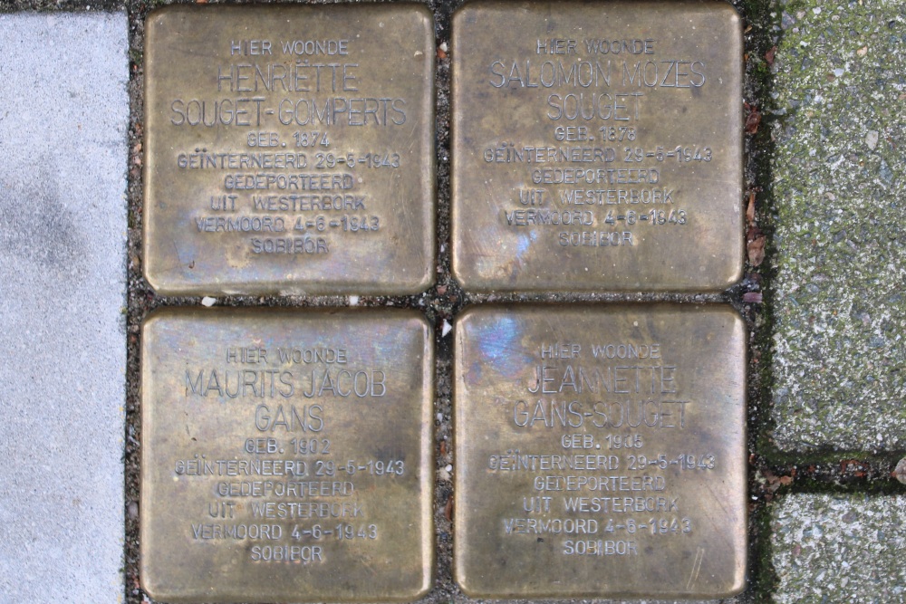 Stolpersteine Titiaanstraat 35 #1