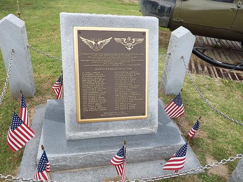 Monument Bemanningsleden Seawolves in Vietnam