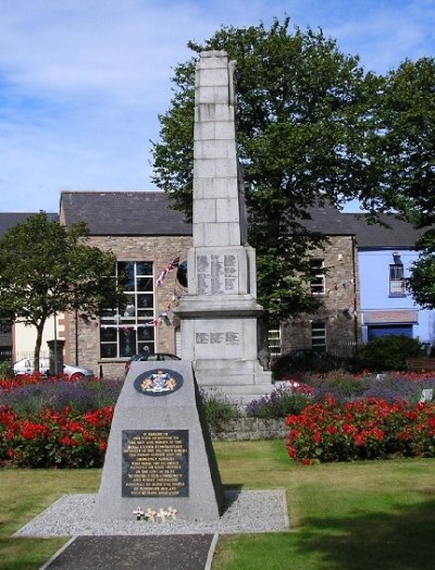 Oorlogsmonument Newtownards #1