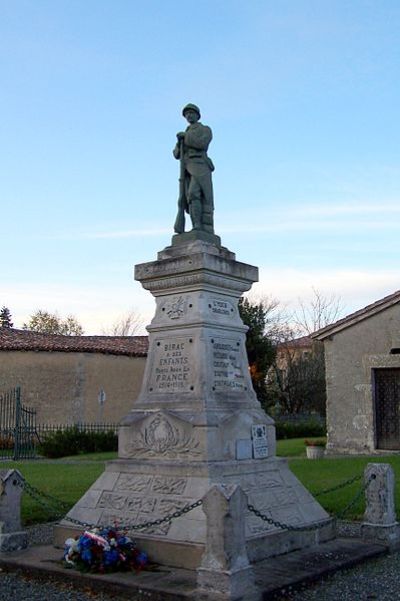 Oorlogsmonument Birac #1