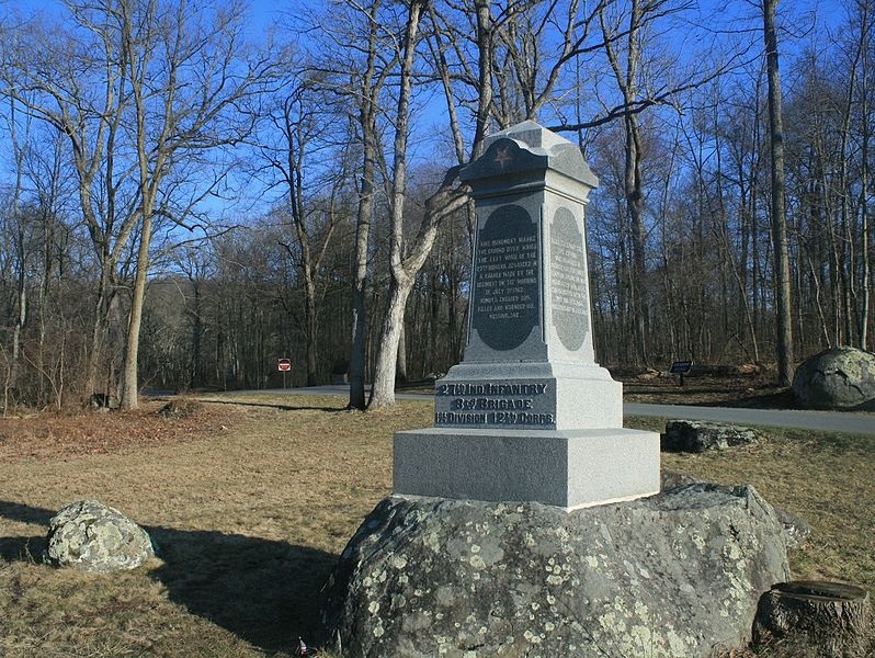 Monument 27th Indiana Volunteer Infantry Regiment