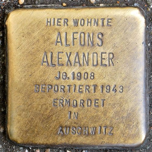 Stolpersteine Turiner Strae 46 #1