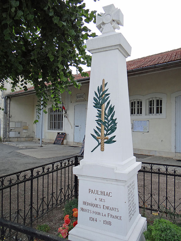 Oorlogsmonument Paulhiac