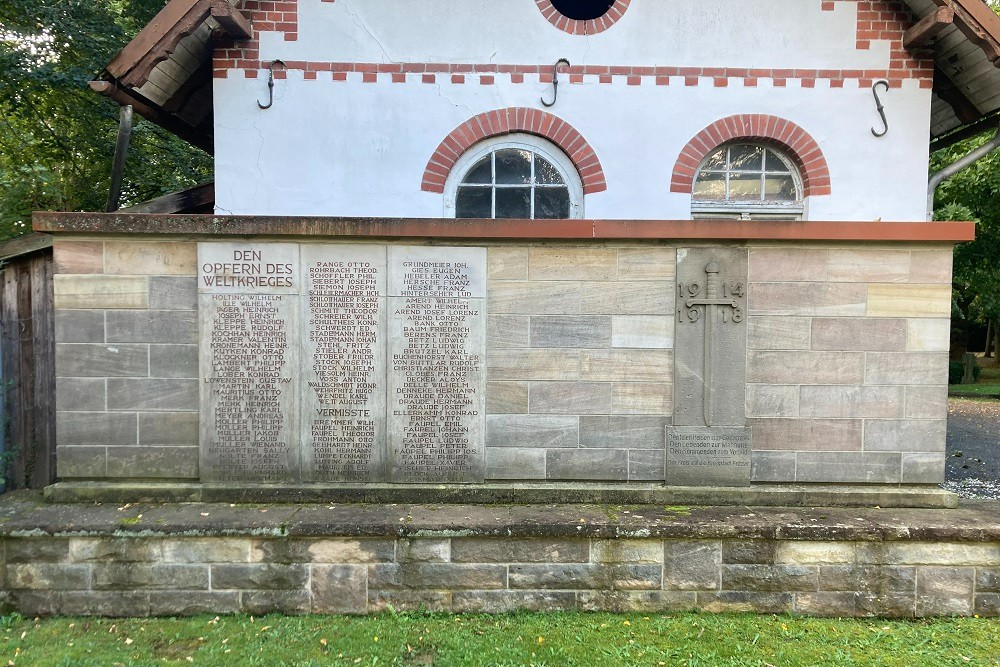War Monument First World War Fritzlar