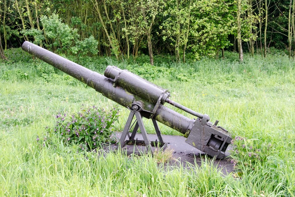 Duits 105mm geschut Lage Zwaluwe #4