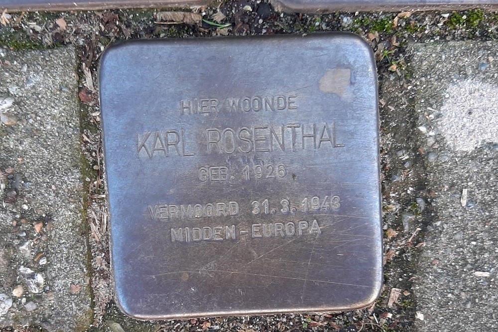 Stolpersteine Begoniastraat 2 #4