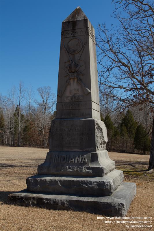 Monument 6th Indiana Infantry Regiment #1