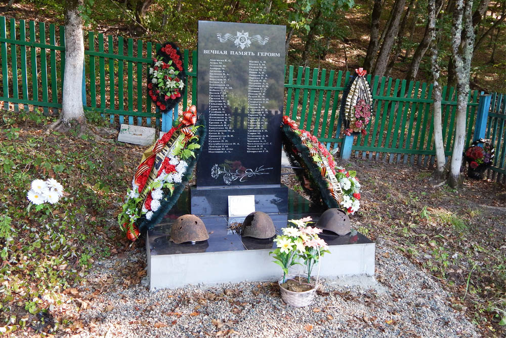 Mass Grave Soviet Soldiers Mirni #1