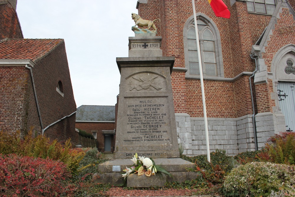 Oorlogsmonument Mielen-Boven-Aalst	 #2