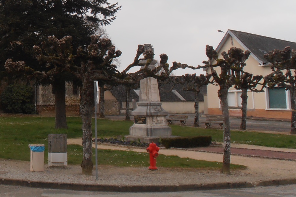 Oorlogsmonument Brûlon #1