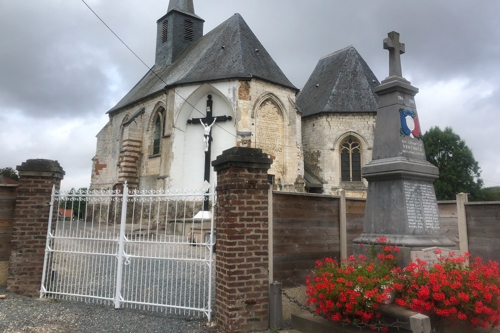 Oorlogsmonument Verchocq #2