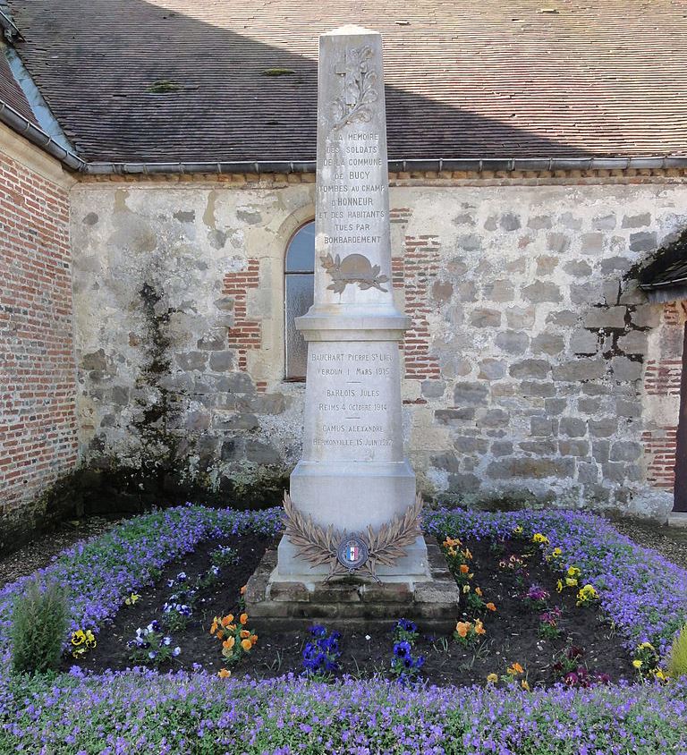 Monument Eerste Wereldoorlog Bucy-ls-Cerny #1