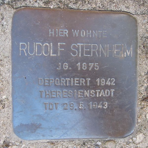 Stumbling Stones Wilhelmstraße 49 #3
