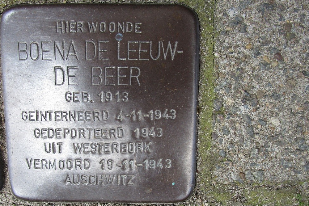 Stolpersteine Delistraat 65 #3