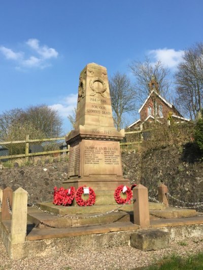 War Memorial Alsagers Bank