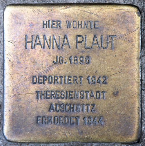 Stumbling Stones Pariser Straße 18 #2
