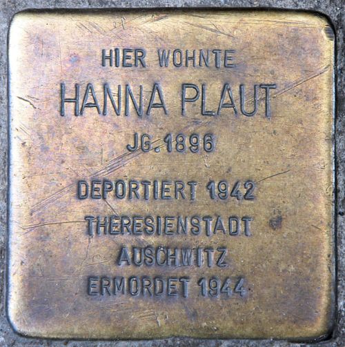 Stolpersteine Pariser Strae 18 #2