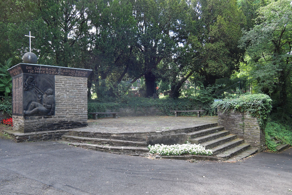 Oorlogsmonument Parochie Hemmersbach Horrem